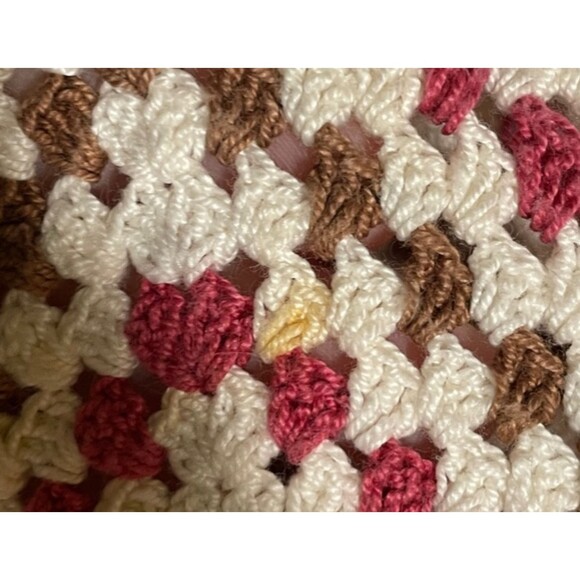 BCBG Pink Floral Boho Mini Dress Crochet Knit Silk Cotton Blend Size Small - Picture 6 of 12